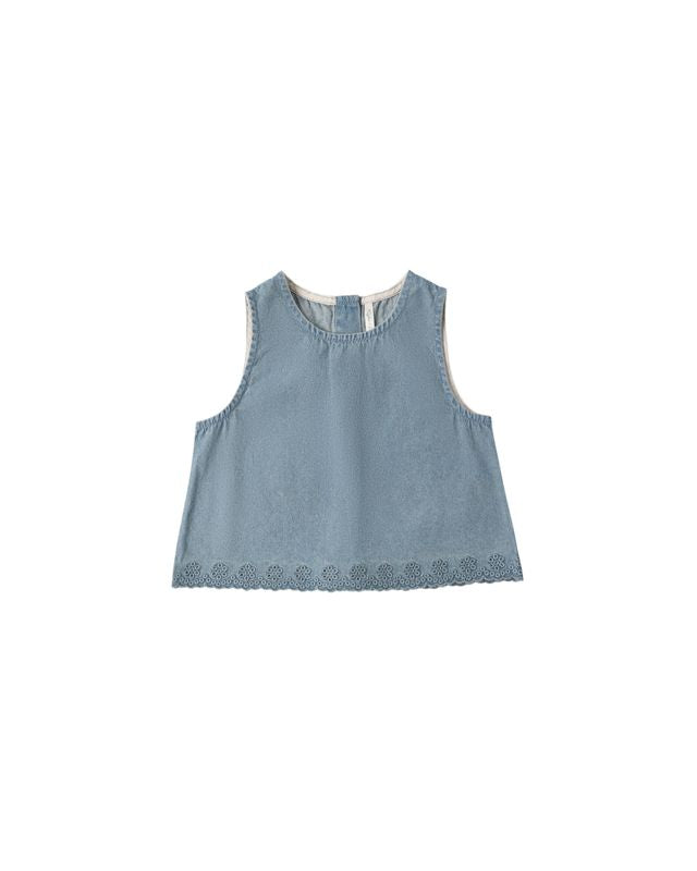 Washed Blue Aaron Top