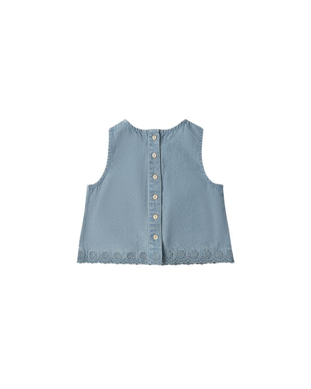 Washed Blue Aaron Top