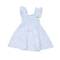 Western Daisies Smocked Sundress
