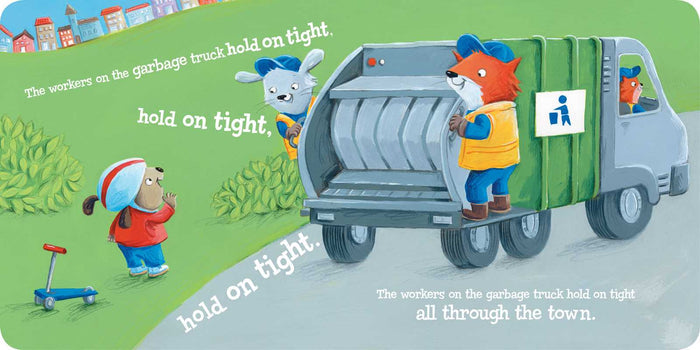 Wheels on the Garbage Truck by Jeffrey Burton
