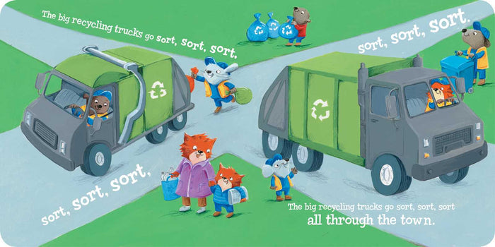 Wheels on the Garbage Truck by Jeffrey Burton