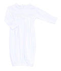 White Smocked Gown