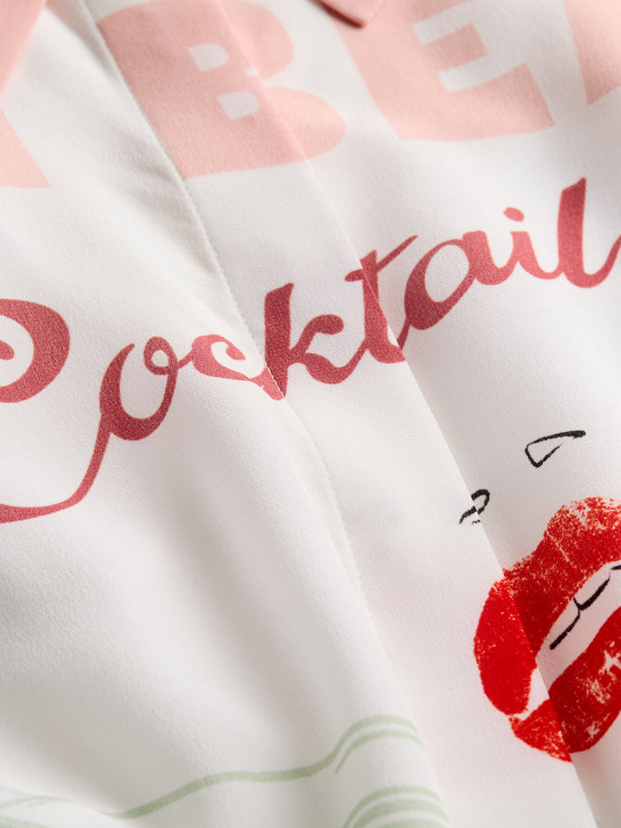 WILLA SILK BLOUSE - COCKTAIL CLUB