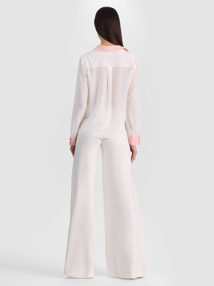WILLA SILK BLOUSE - COCKTAIL CLUB
