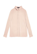 WILLA SMALL COLLAR PLKT TOP - ROSE TAN
