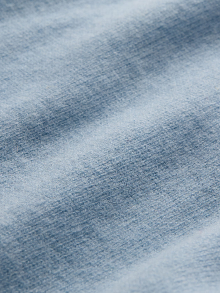 WILLIAMS CASHMERE PULLOVER - CAROLINA BLUE