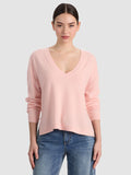 WILLIAMS CASHMERE PULLOVER - ENGLISH ROSE