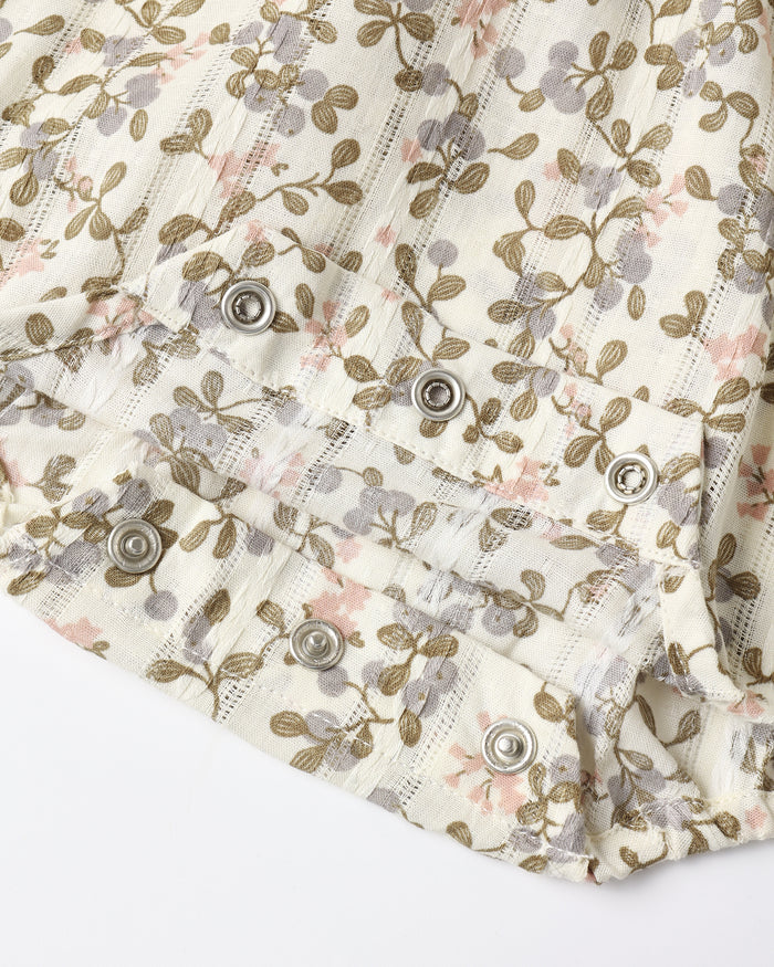 Winnie Romper- Winter Garden