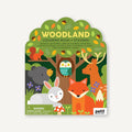 Woodland Coloring Book and Stickers