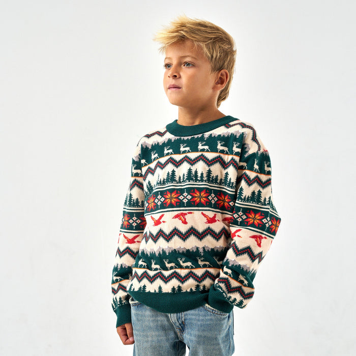 YOUTH CHRISTMAS SWEATER - BURLEBO OUTDOORS
