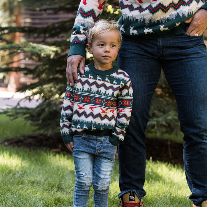 YOUTH CHRISTMAS SWEATER - BURLEBO OUTDOORS