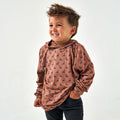 Youth Performance Hoodie Whitetail Deer Brown
