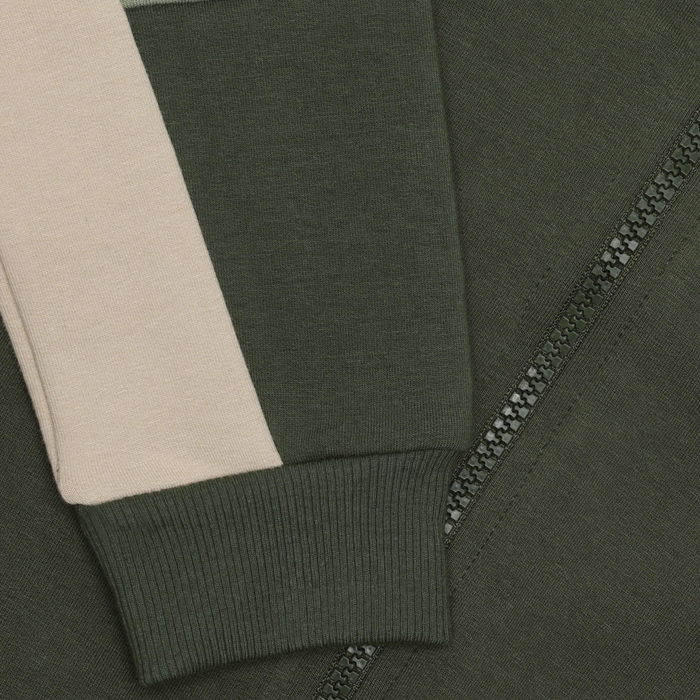 Zip-up Sweatshirt- Beetle