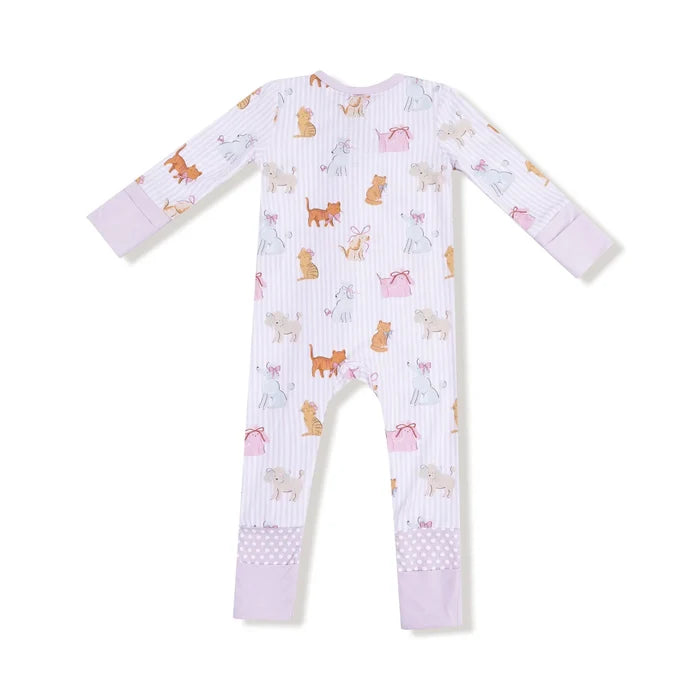 Zipper Romper- Fancy Pets