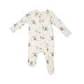 Zippered Footie- Bedtime Story Animals