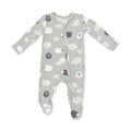 Zippered Footie- Black Sheep
