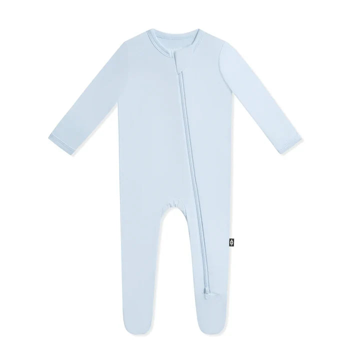 Zippered Footie- Breeze