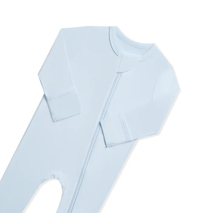 Zippered Footie- Breeze