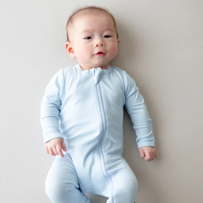 Zippered Footie- Breeze