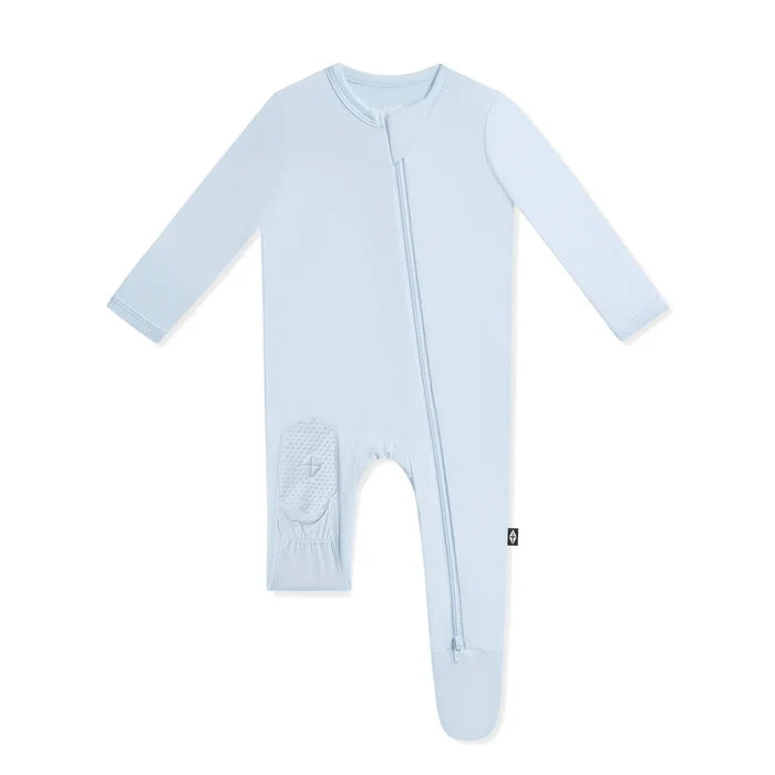 Zippered Footie- Breeze