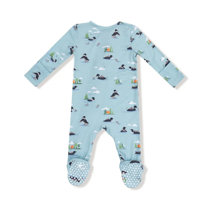 Zippered Footie- Loons