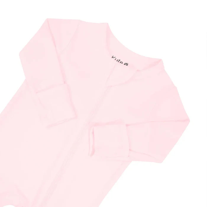 Zippered Footie- Sakura
