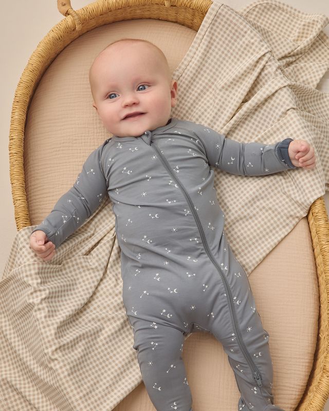 Zippered Footie- Starlight