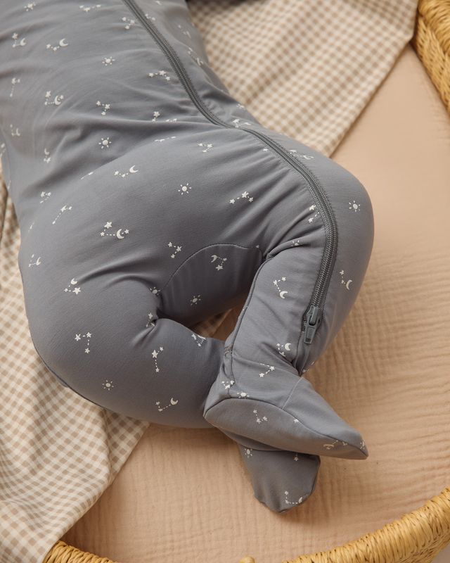 Zippered Footie- Starlight
