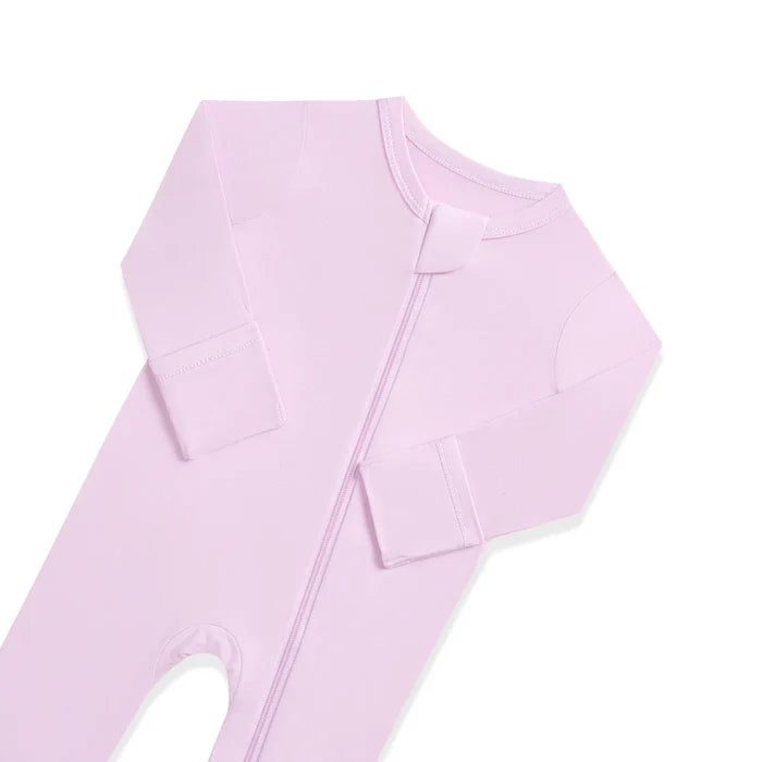 Zippered Footie- Thistle