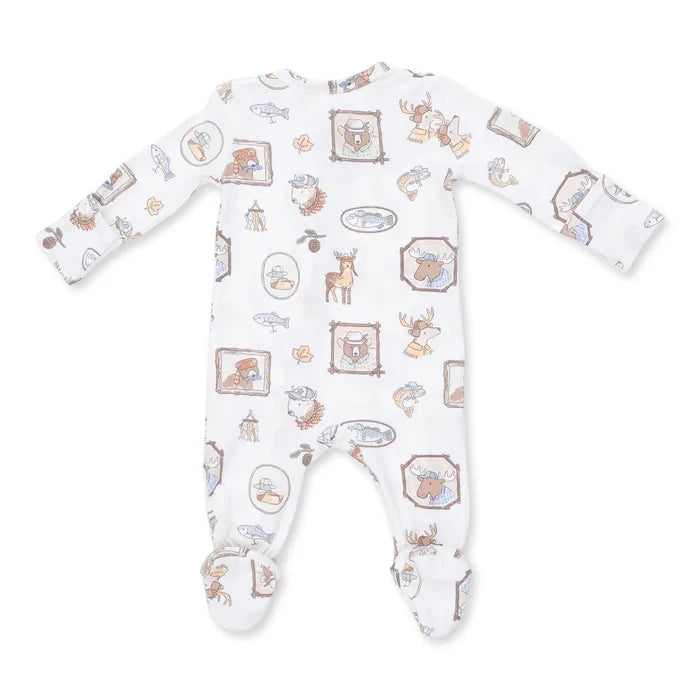 Zippered Footie- Woodson's Family Cabin