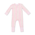 Zippered Romper- Antoinette Stripe