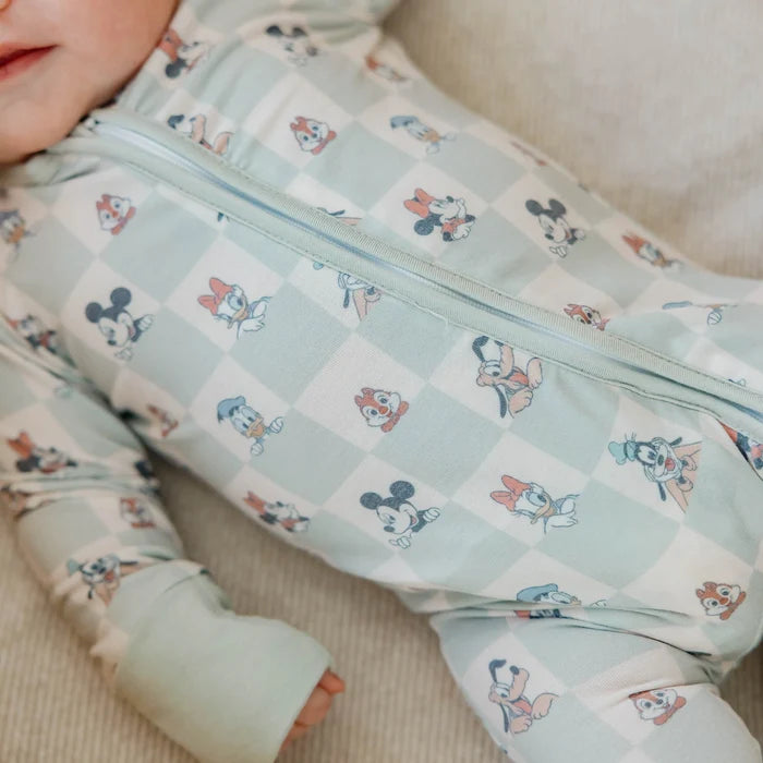 Zippered Romper- Mickey Mouse & Friends